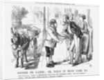 Sooner or Later; or, What it must come to by John Tenniel