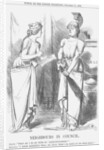 Neighbours In Council by John Tenniel
