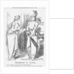 Neighbours In Council by John Tenniel