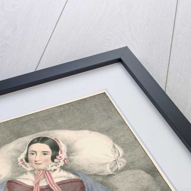 Portrait of Elizabeth Powis showing a leg amputation by Leonard