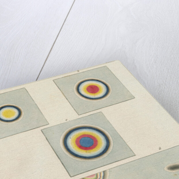 Colours in layers of mica and glass by James Sowerby