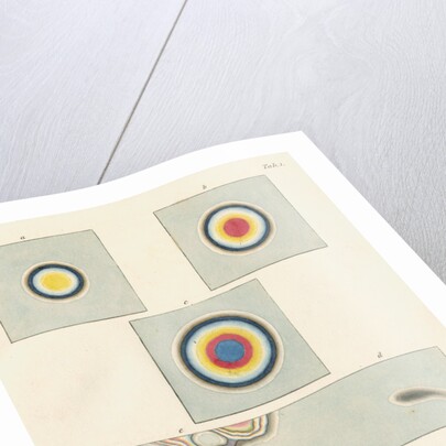 Colours in layers of mica and glass by James Sowerby