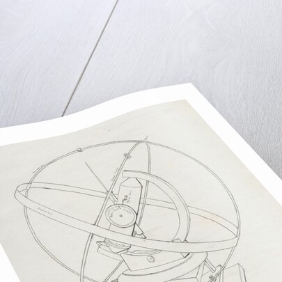 Model intended to show error adjustments in zodiacal light observation by Charles Piazzi Smyth