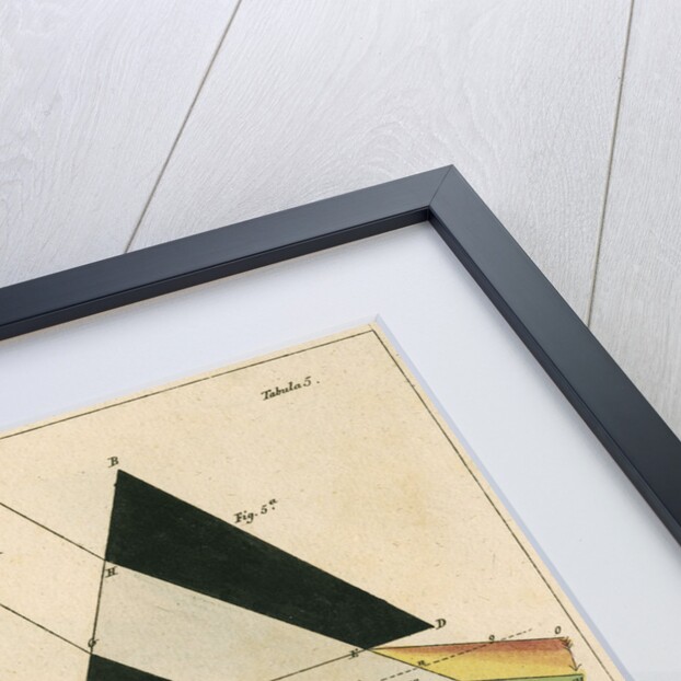 Spectra from light shone through prisms by Anonymous