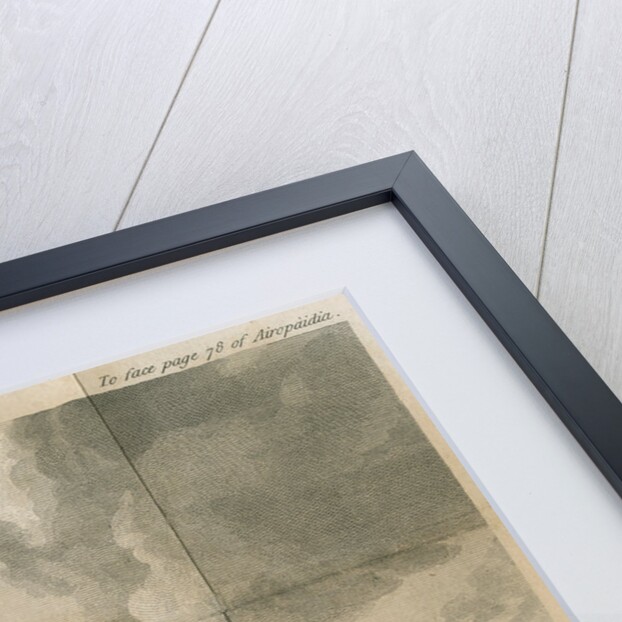 'The balloon over Helsbye Hill in Cheshire' by William Sharp