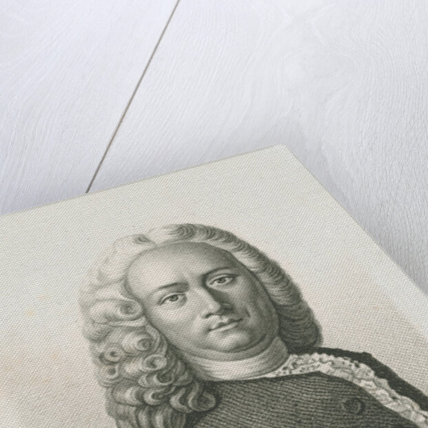 Portrait of Henri FranÃ¾ois Le Dran (1685-1770) by Ambroise Tardieu