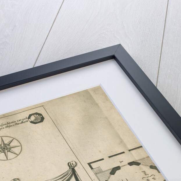 Plan of the Royal Observatory, Greenwich by Francis Place