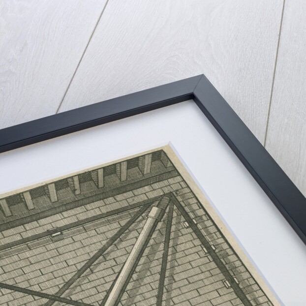 Mural quadrant at the Royal Observatory, Greenwich by Francis Place