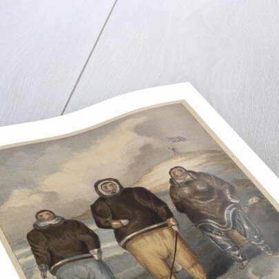 Three Inuit from Boothia Felix by John Brandard