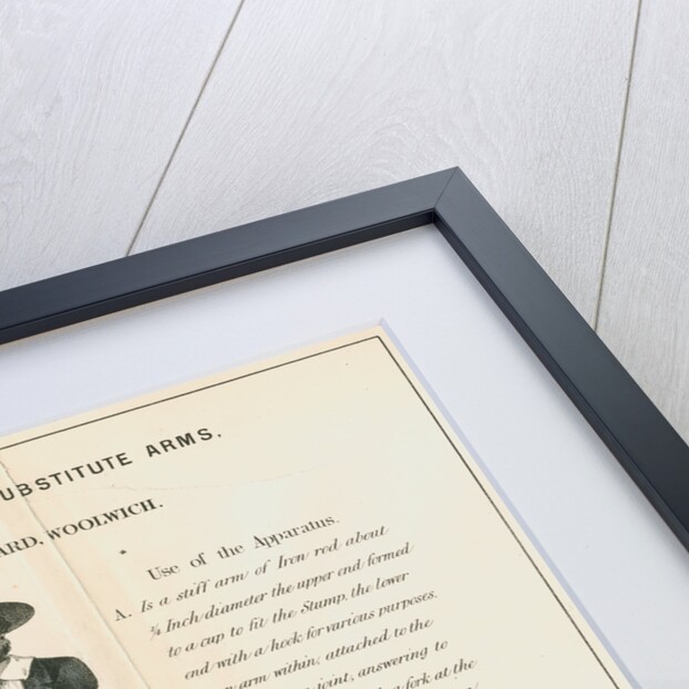 'Sketch of a seaman with substitute arms' by Anonymous