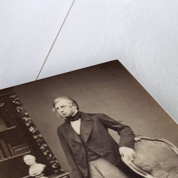 Portrait of William Cavendish, 7th Duke of Devonshire (1808-1891) by Maull & Polyblank