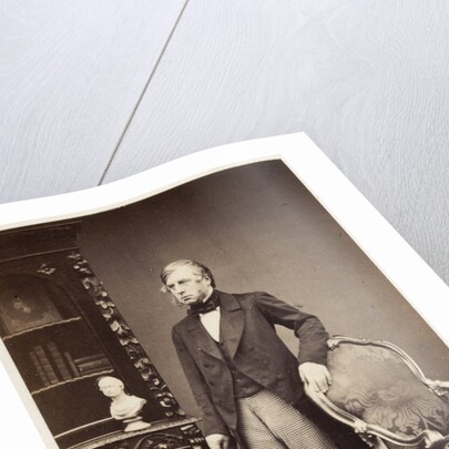 Portrait of William Cavendish, 7th Duke of Devonshire (1808-1891) by Maull & Polyblank