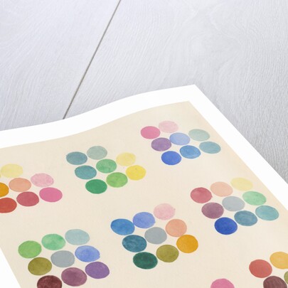 Colour spot chart by Anonymous