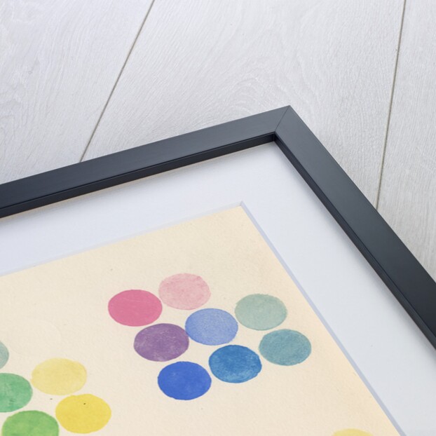 Colour spot chart by Anonymous