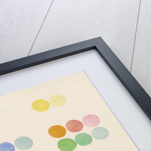 Colour spot chart by Anonymous