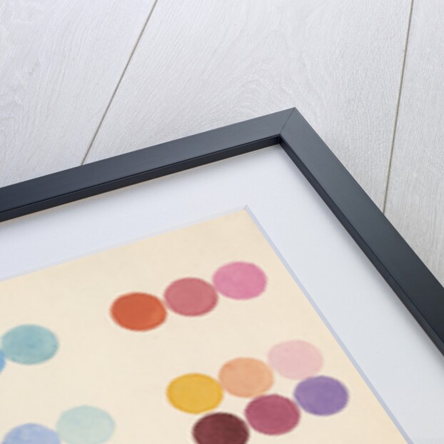 Colour spot chart by Anonymous