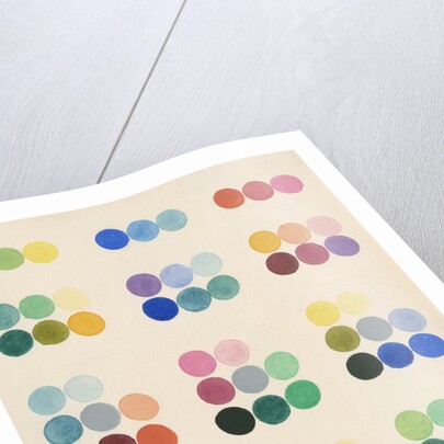 Colour spot chart by Anonymous