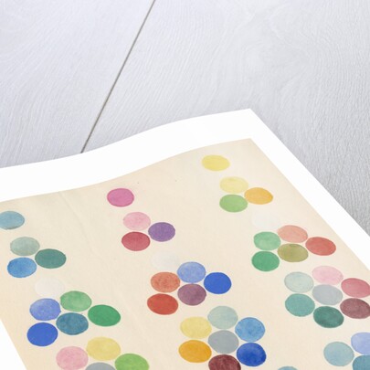 Colour spot chart by Anonymous