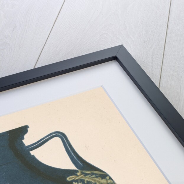 Glass vase from Pompeii by J R Robbins