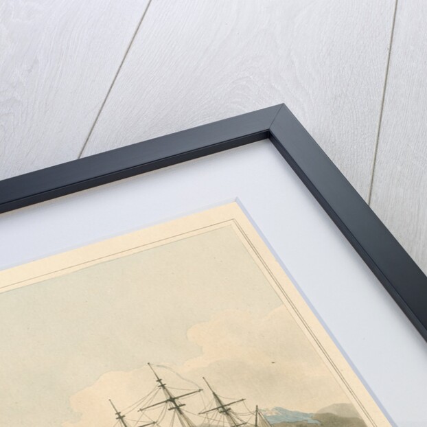 'Porto Praya in the Island of St. Jago' by Thomas Medland