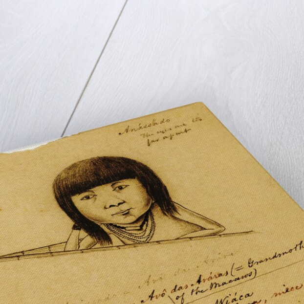 Portrait of Anássado by Richard Spruce