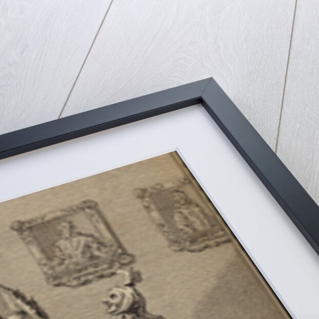 Caricature of Cromwell Mortimer by Rigou