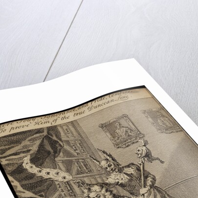 Caricature of Cromwell Mortimer by Rigou