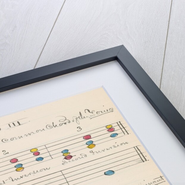 Musical harmony and colours by John Denis Macdonald