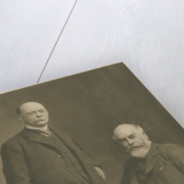 Portrait of Henry John Elwes and Augustine Henry by Elliott & Fry