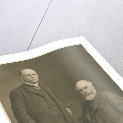 Portrait of Henry John Elwes and Augustine Henry by Elliott & Fry