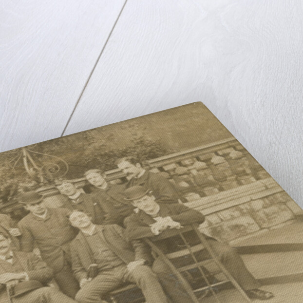 Group portrait of Trinity College undergraduates by Unknown