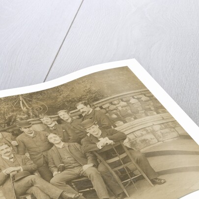 Group portrait of Trinity College undergraduates by Unknown