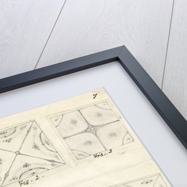 Twelve figures showing nodal lines on vibrating plates by Mary Tomlinson