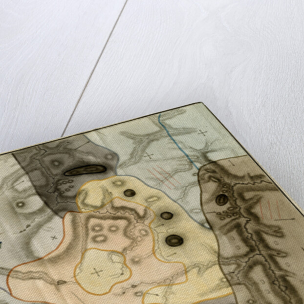 Geological map by James Kirkwood and Son