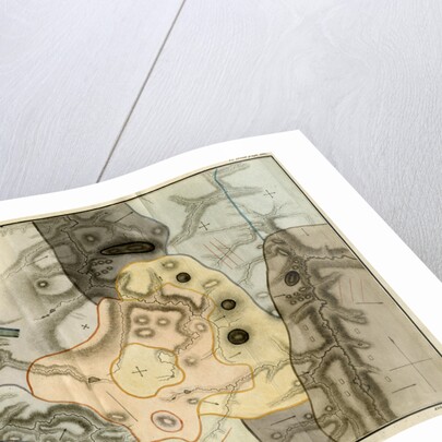 Geological map by James Kirkwood and Son