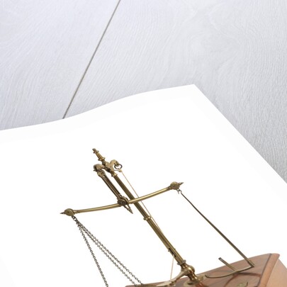 Apothecaries’ scales by H Martin