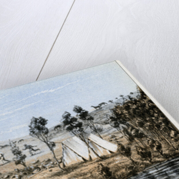 Skirmish at Weld Springs by Henry Charles Prinsep