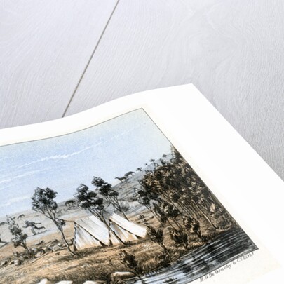 Skirmish at Weld Springs by Henry Charles Prinsep