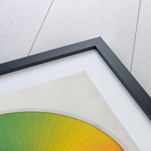 Colour circle by Michel Eugene Chevreul