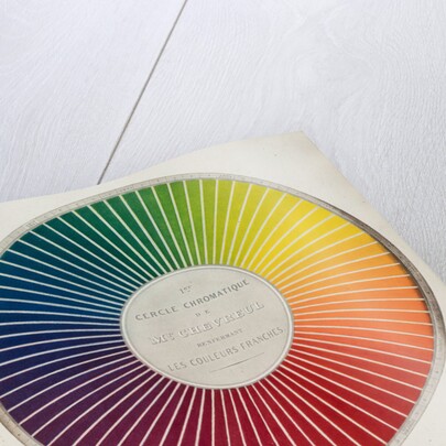 Colour circle by Michel Eugene Chevreul