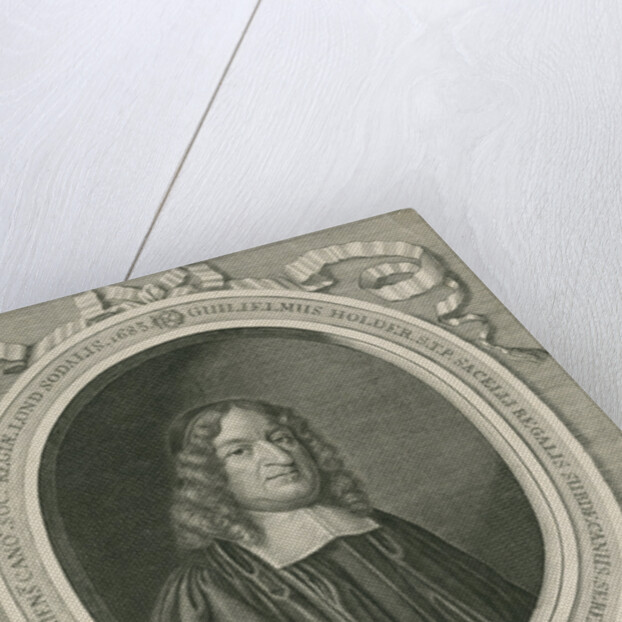 Portrait of William Holder (1616-1698) by David Loggan