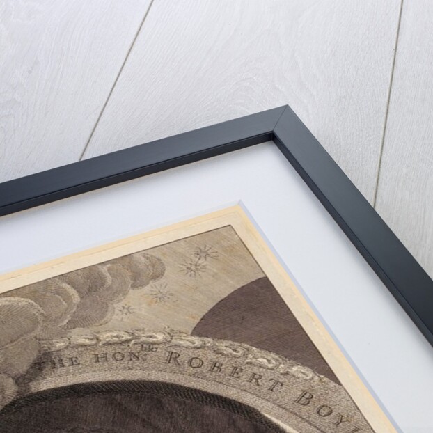 Portrait of Robert Boyle by George Vertue