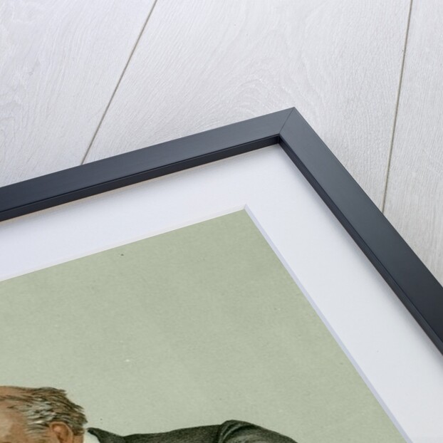 Caricature of John Robert Strutt by Frederick Thomas Dalton