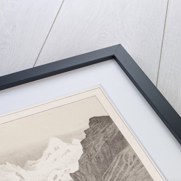 Riffelhorn, Gornerhorn and Monte Rosa mountain range by Hercule Nicolet