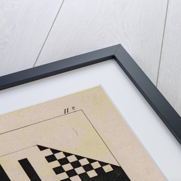 Effects of black and white objects on the eye by Johann Wolfgang von Goethe (1749-1832)