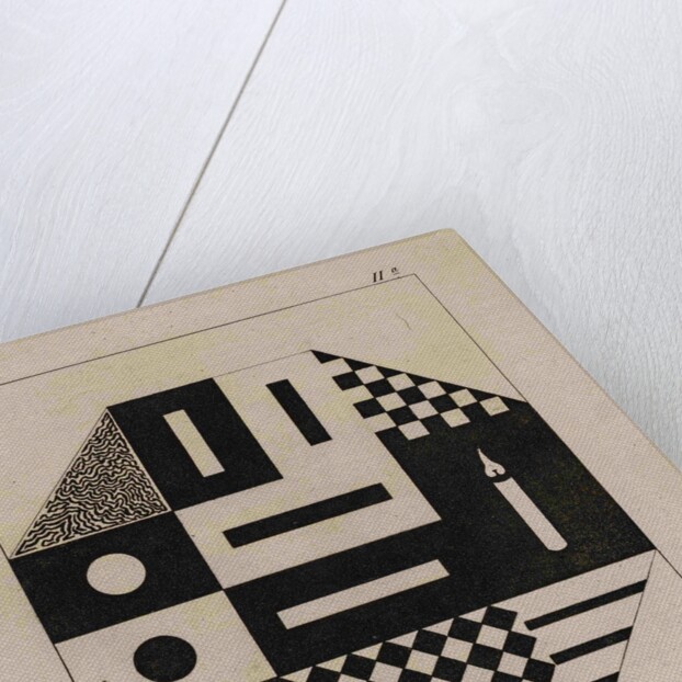 Effects of black and white objects on the eye by Johann Wolfgang von Goethe (1749-1832)