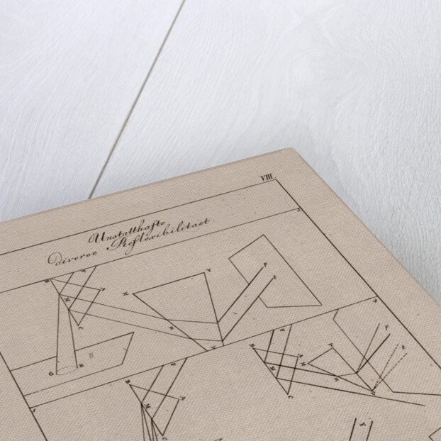 Optical diagrams by Johann Wolfgang von Goethe