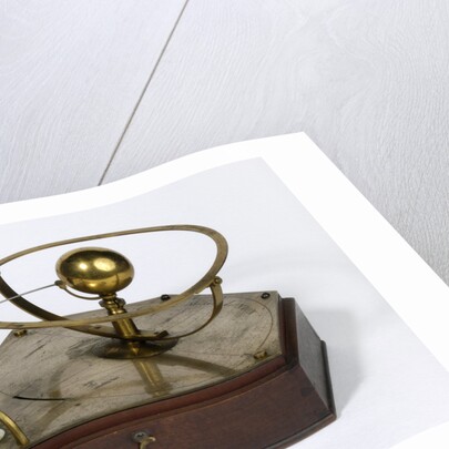 Orrery demonstrating the transit of Venus by Benjamin Cole