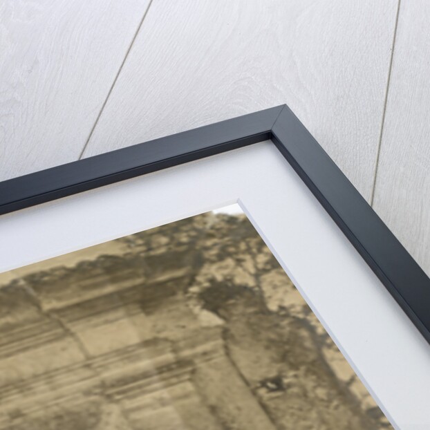 'Porte Cochere...near Auletta' [earthquake damage] by Alphonse Bernoud Grellier