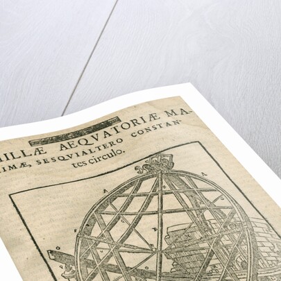 Tycho Brahe's great equatorial armillary instrument by Anonymous